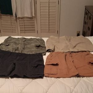SOLD cargo shorts for men's